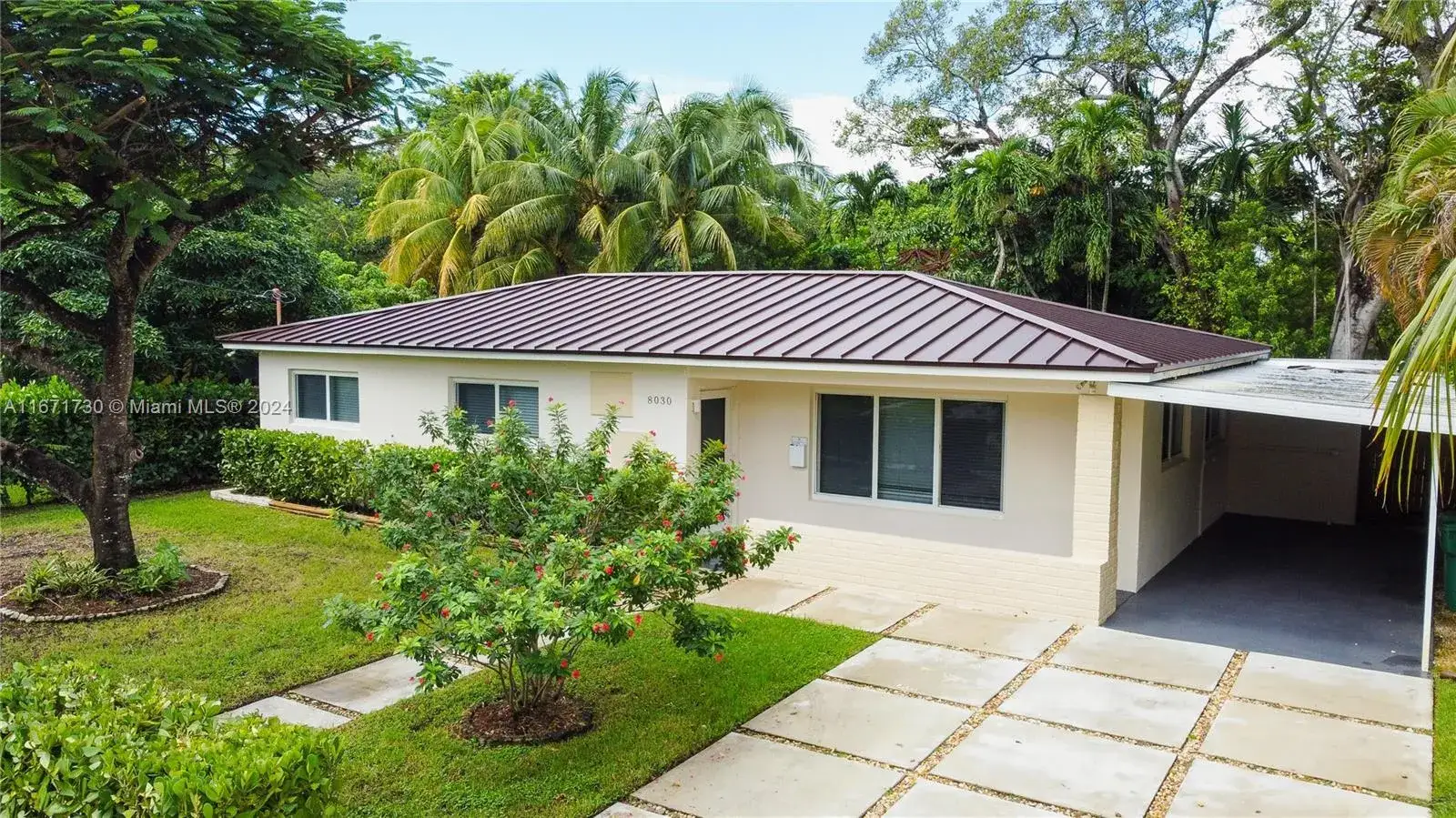 3 bedroom 2 bath Residential Lease for rent at 8030 SW 63rd Place, Miami FL 33143