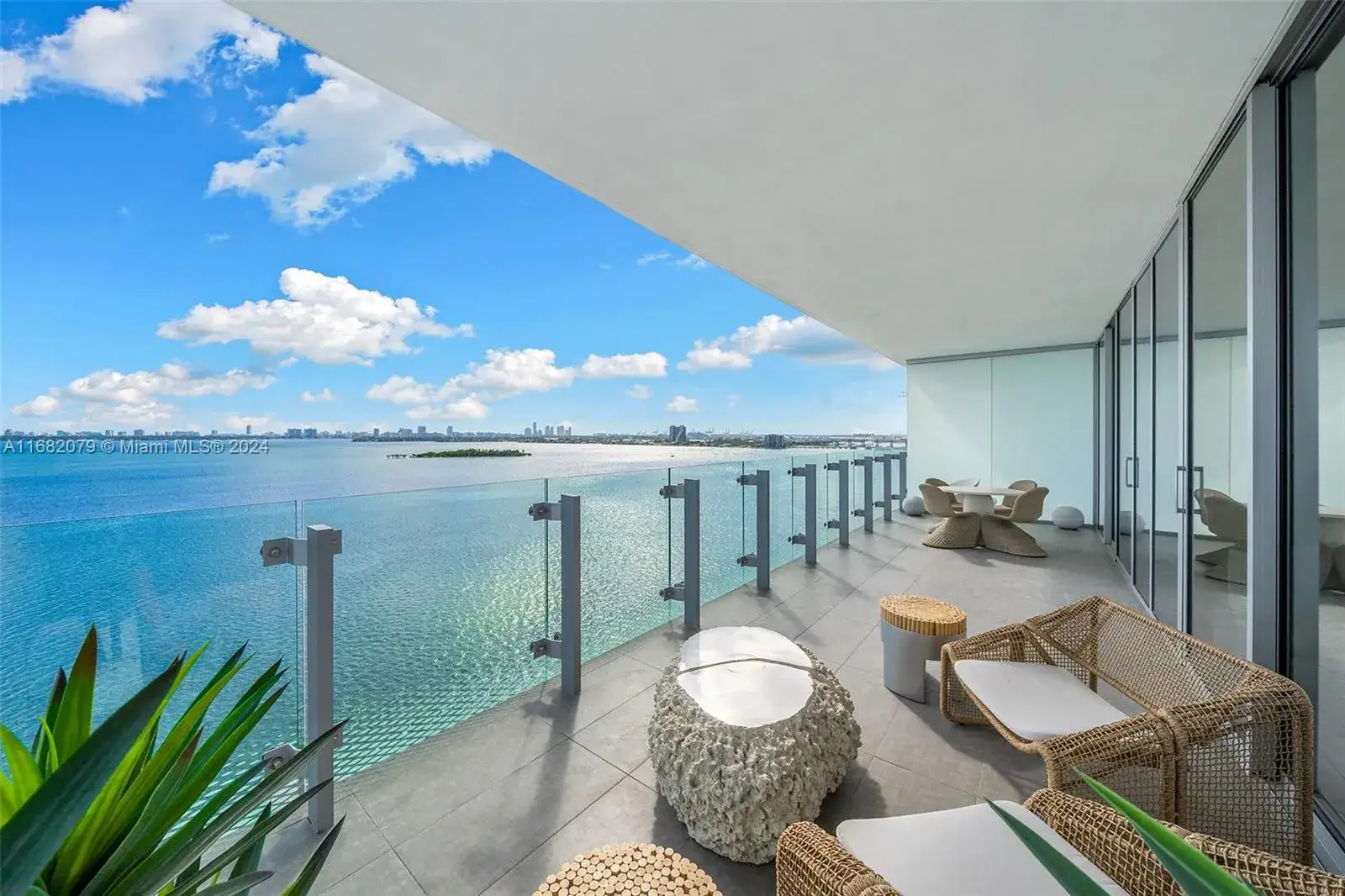 3 bedroom 4 bath Residential Lease for rent at 700 NE 26th Ter # 1401, Miami FL 33137