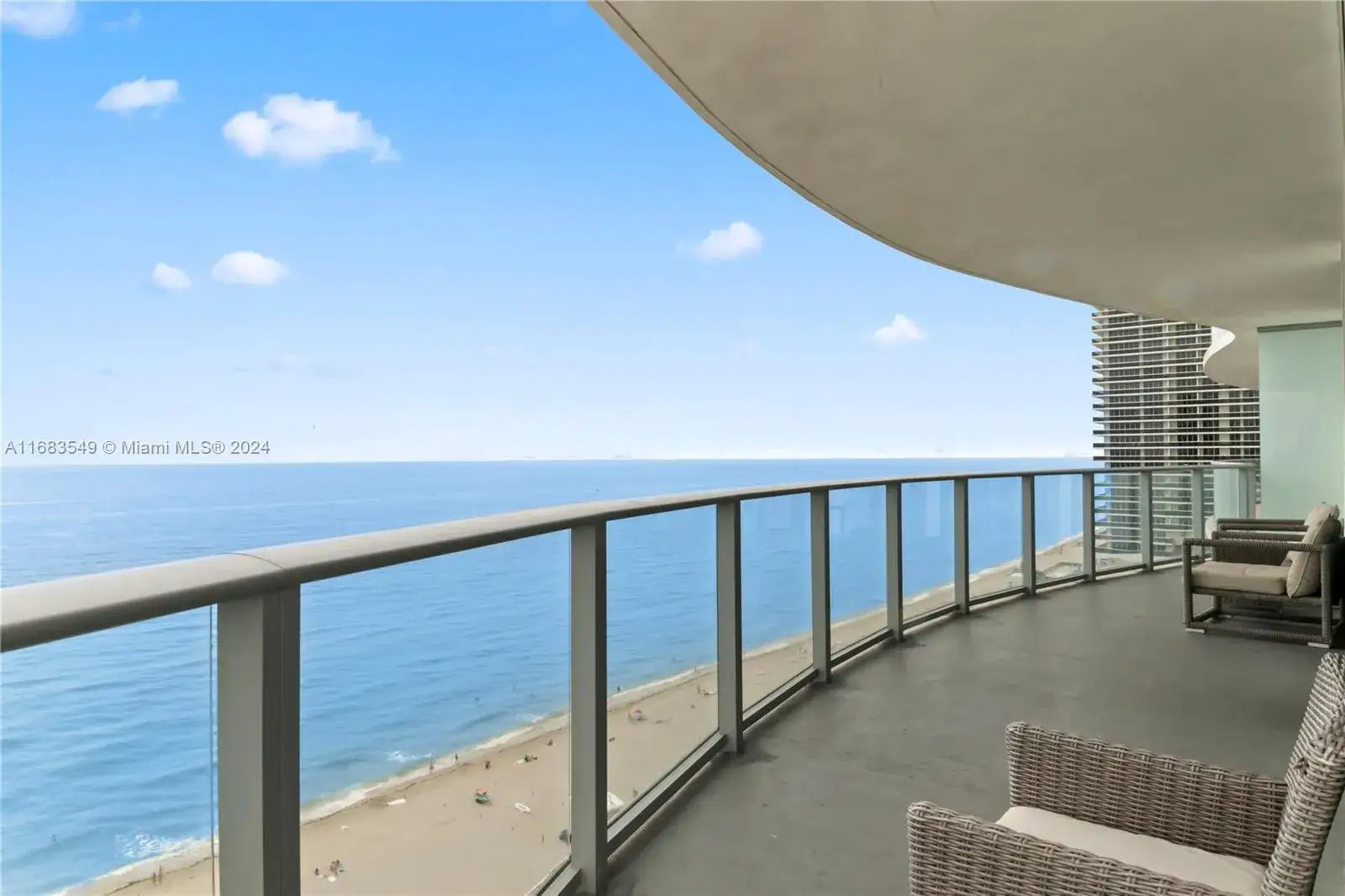 2 bedroom 2 bath Residential Lease for rent at 4111 S Ocean Dr # 1202, Hollywood FL 33019