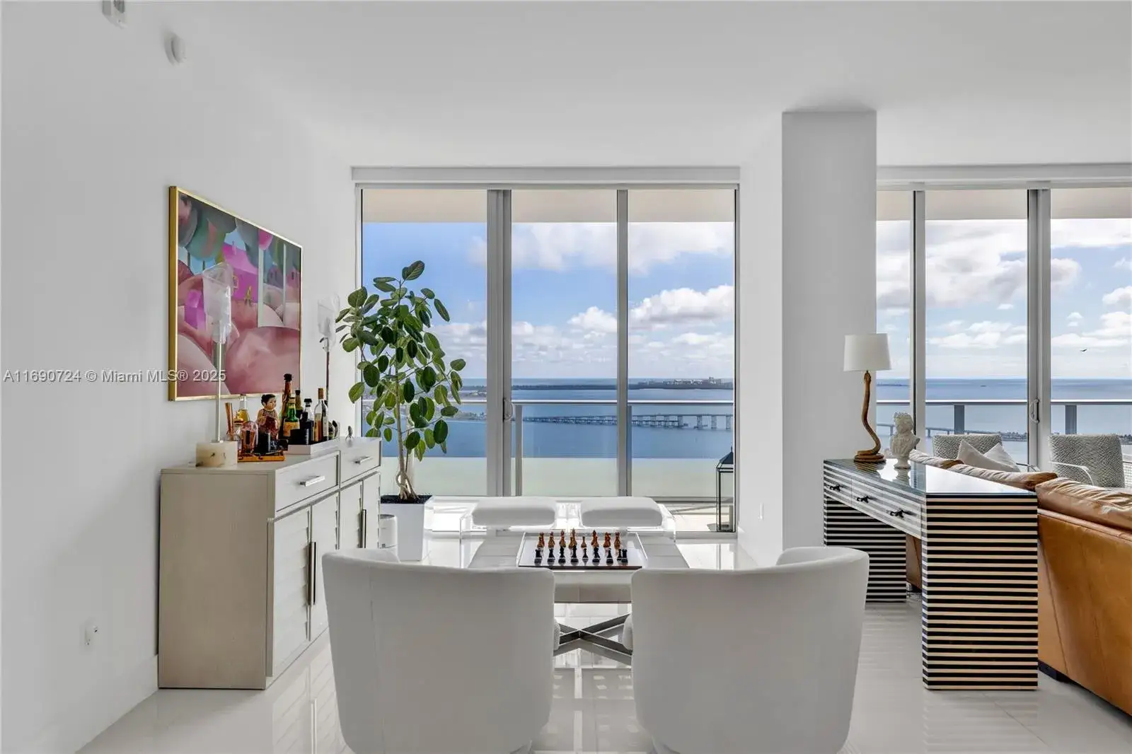 2 bedroom 3 bath Residential Lease for rent at 1300 BRICKELL BAY DR # 3702, Miami FL 33131