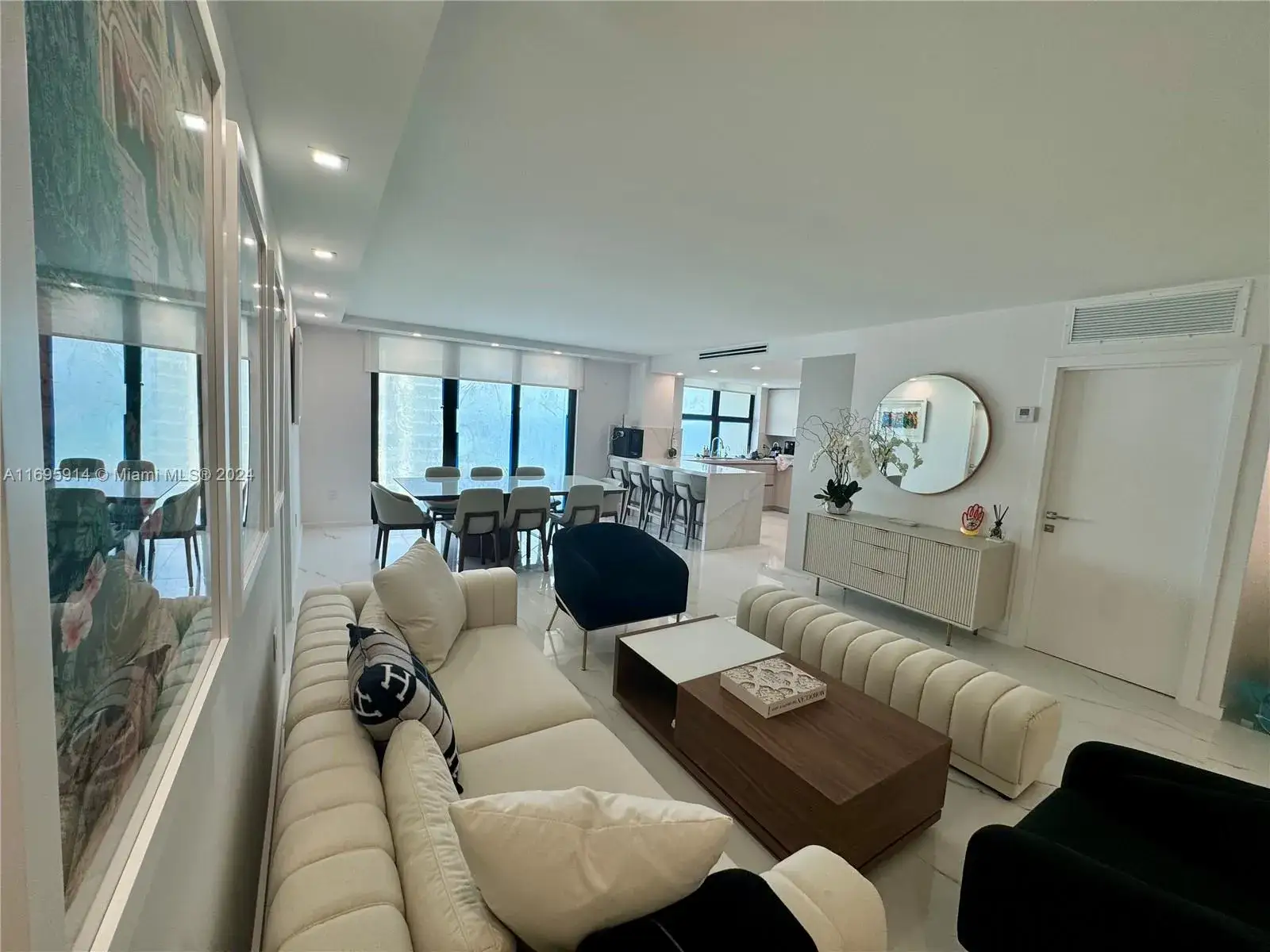 2 bedroom 3 bath Residential Lease for rent at 9801 Collins Ave # 20E, Bal Harbour FL 33154
