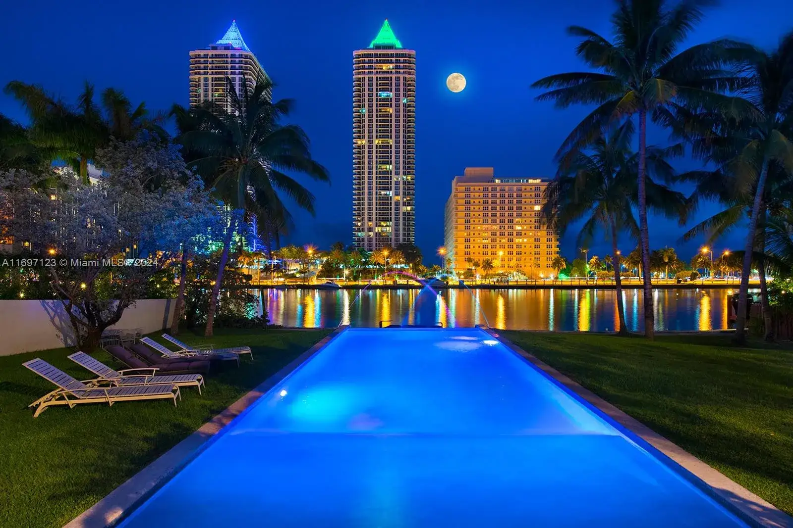 12 bedroom 9 bath Residential Lease for rent at 4745 Pine Tree Dr, Miami Beach FL 33140