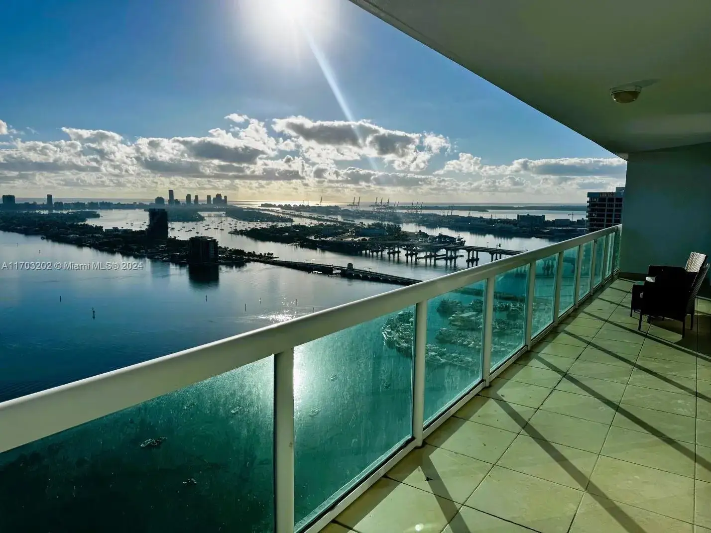 2 bedroom 2 bath Residential Lease for rent at 1800 N Bayshore Dr # 3807, Miami FL 33132