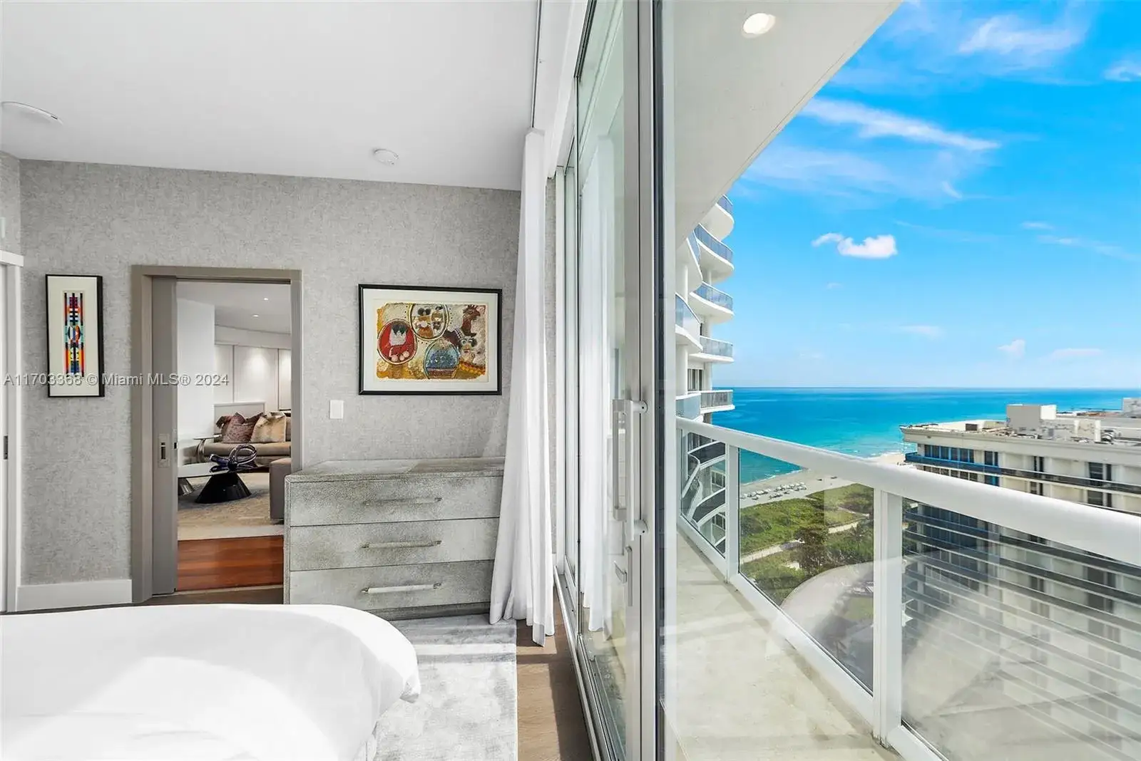 2 bedroom 2 bath Residential for sale at 9601 Collins Ave # 1608, Bal Harbour FL 33154