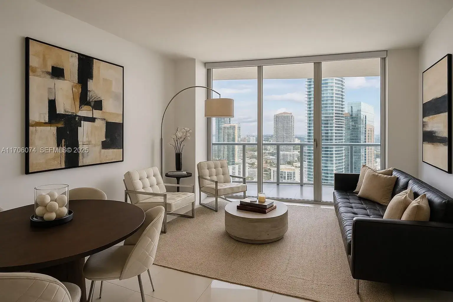 1 bedroom 1 bath Residential for sale at 465 Brickell Ave # 4004, Miami FL 33131