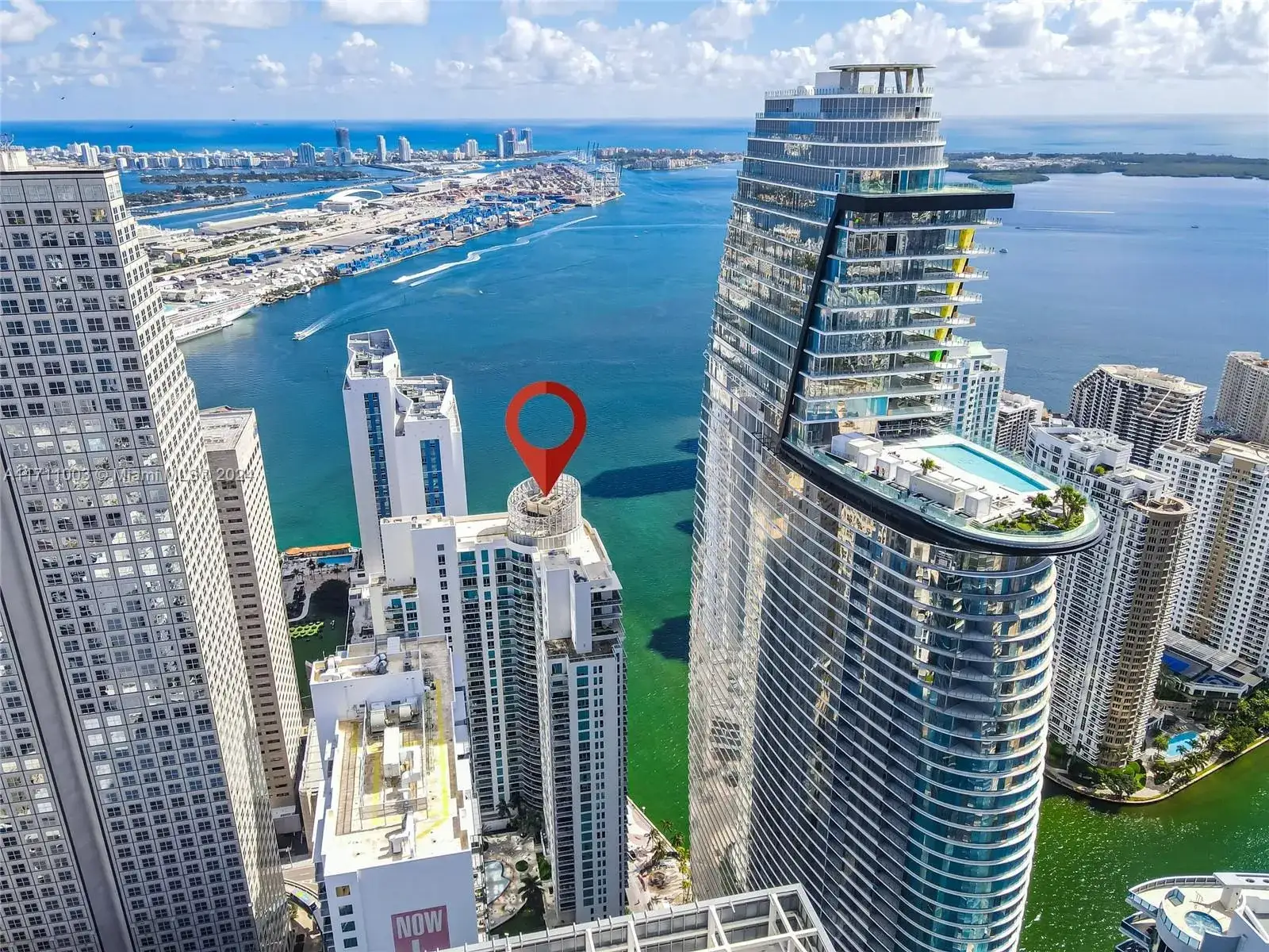 2 bedroom 2 bath Residential for sale at 300 S Biscayne Blvd # 1802, Miami FL 33131