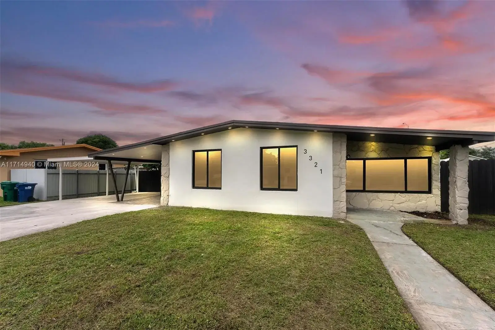 3 bedroom 2 bath Residential for sale at 3321 NW 182nd St, Miami Gardens FL 33056