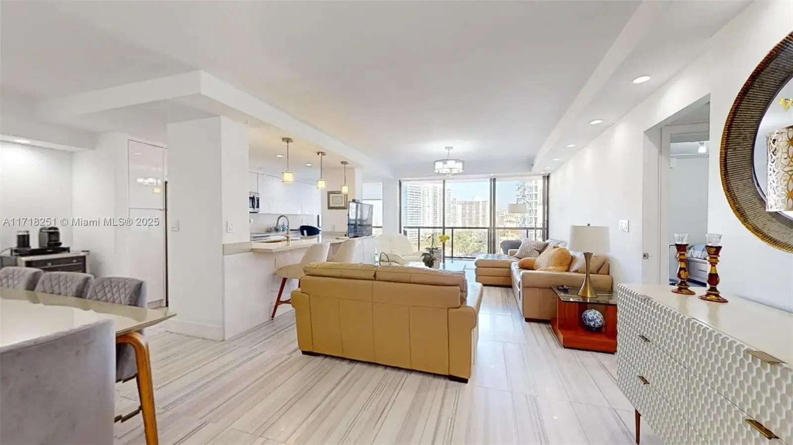 2 bedroom 3 bath Residential for sale at 19667 Turnberry Way # 14F, Aventura FL 33180