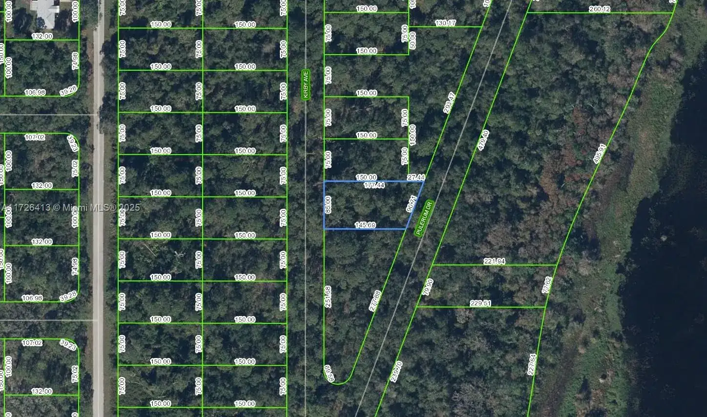 Land/Boat Docks for sale at 927 Kirby Avenue, Lake Placid FL 33852