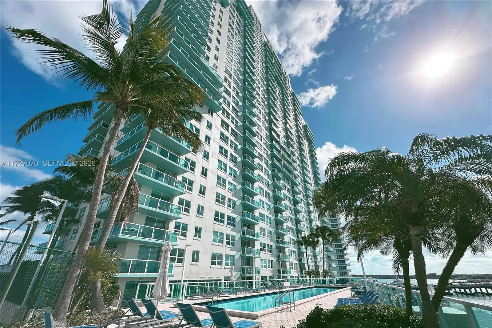 2 bedroom 2 bath Residential Lease for rent at 650 West Ave # 1104, Miami Beach FL 33139