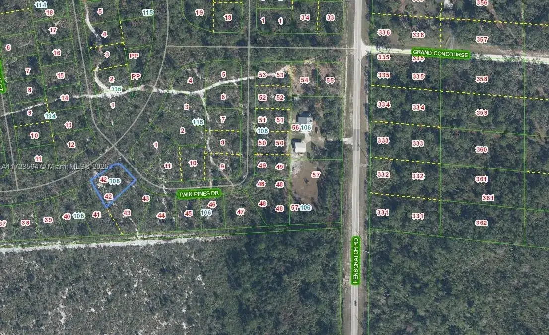 Land/Boat Docks for sale at 1201 Twin Pines, Sebring FL 33875
