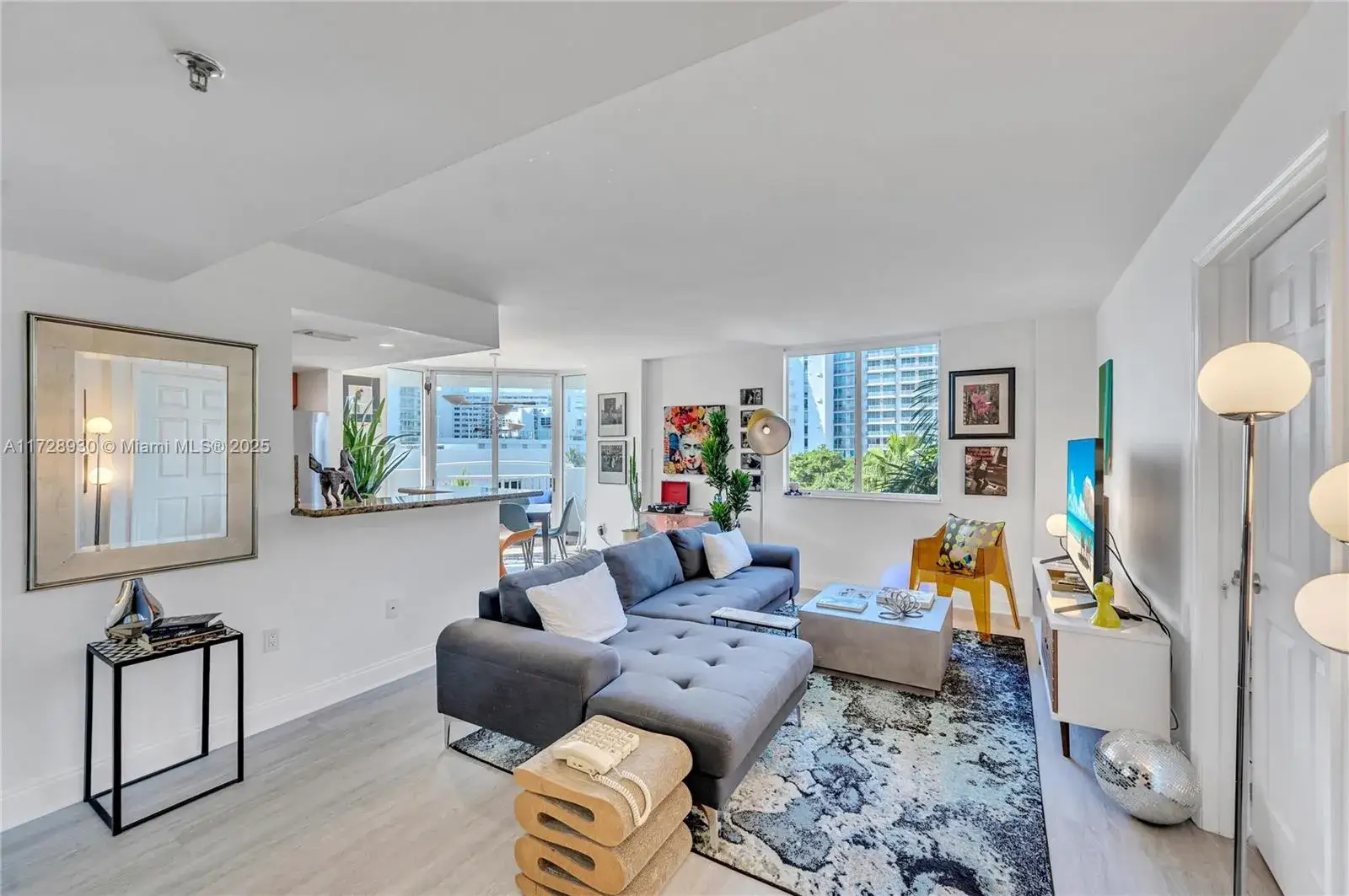 2 bedroom 2 bath Residential Lease for rent at 1621 Bay Rd # 508, Miami Beach FL 33139
