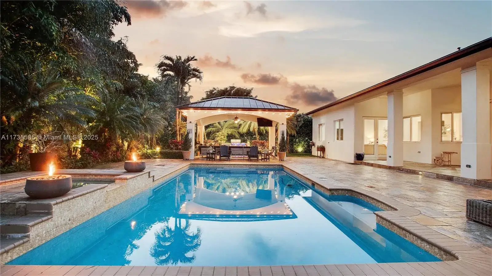 6 bedroom 5 bath Residential for sale at 8050 SW 175th St, Palmetto Bay FL 33157