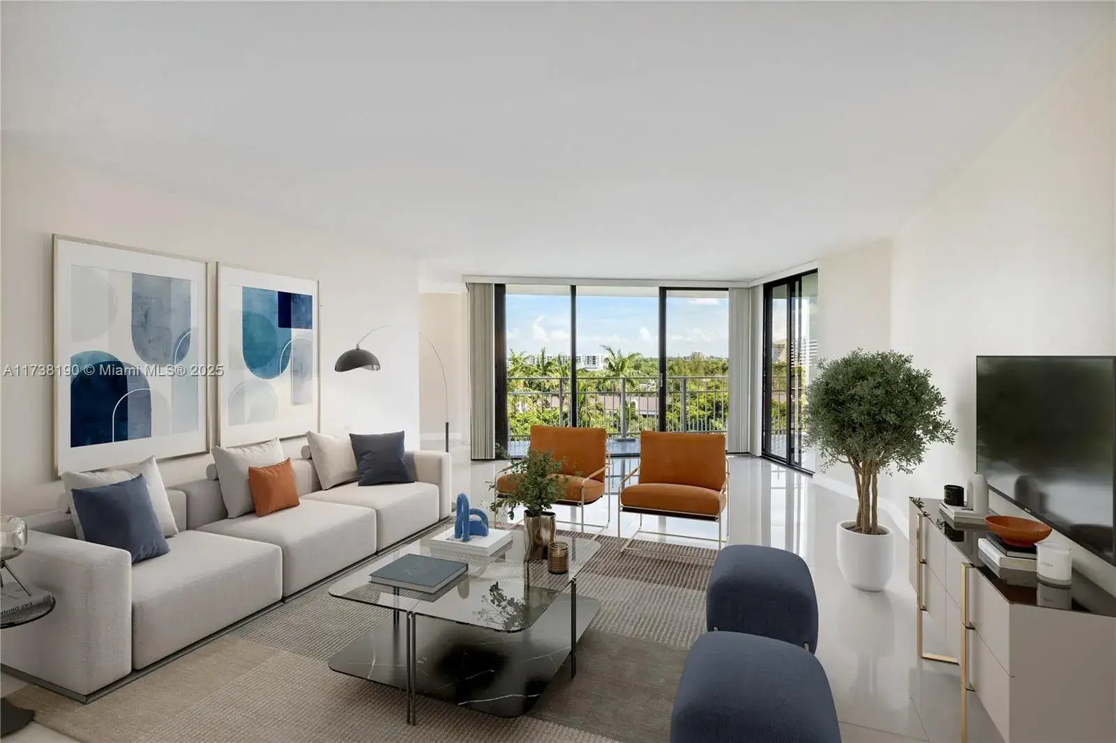 2 bedroom 2 bath Residential for sale at 4000 Towerside Ter # 911, Miami FL 33138