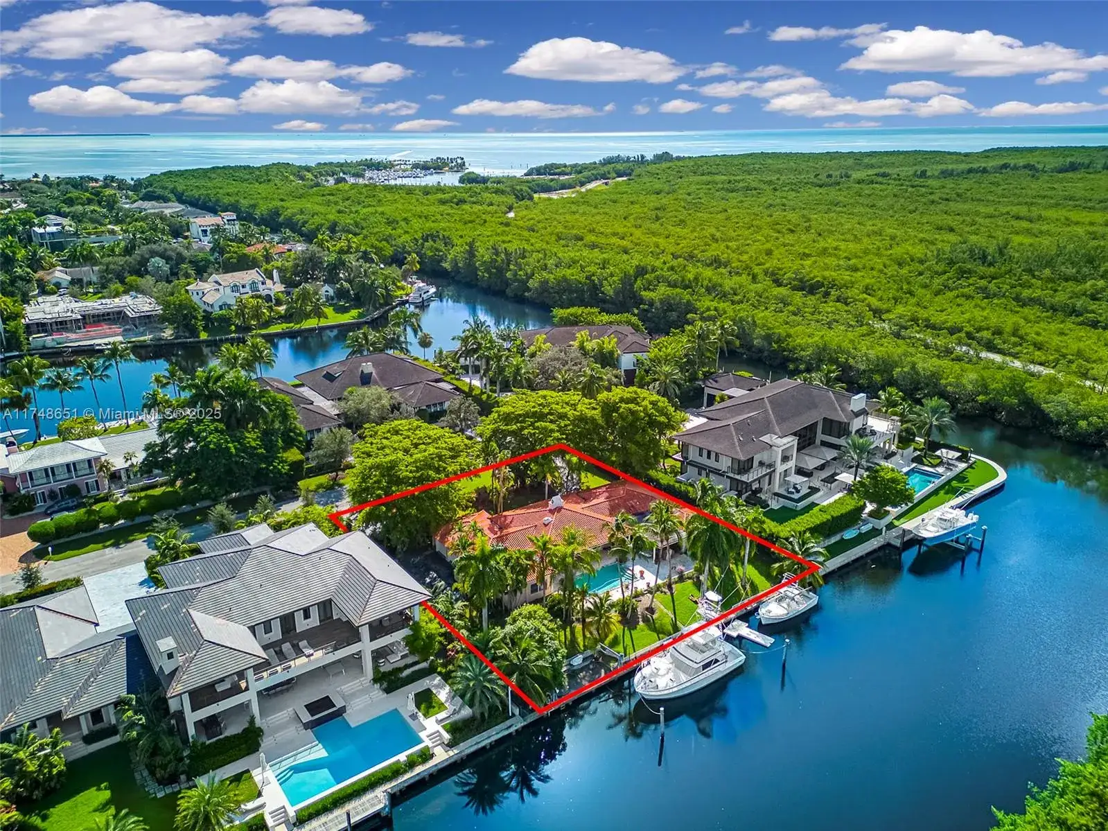 5 bedroom 4 bath Residential for sale at 9370 Balada St, Coral Gables FL 33156