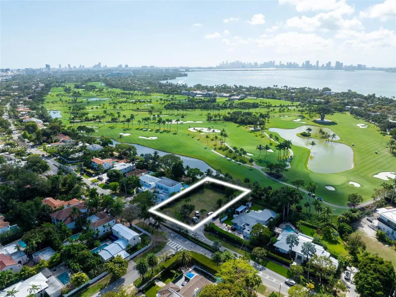 Land/Boat Docks for sale at 6060 La Gorce Dr, Miami Beach FL 33140