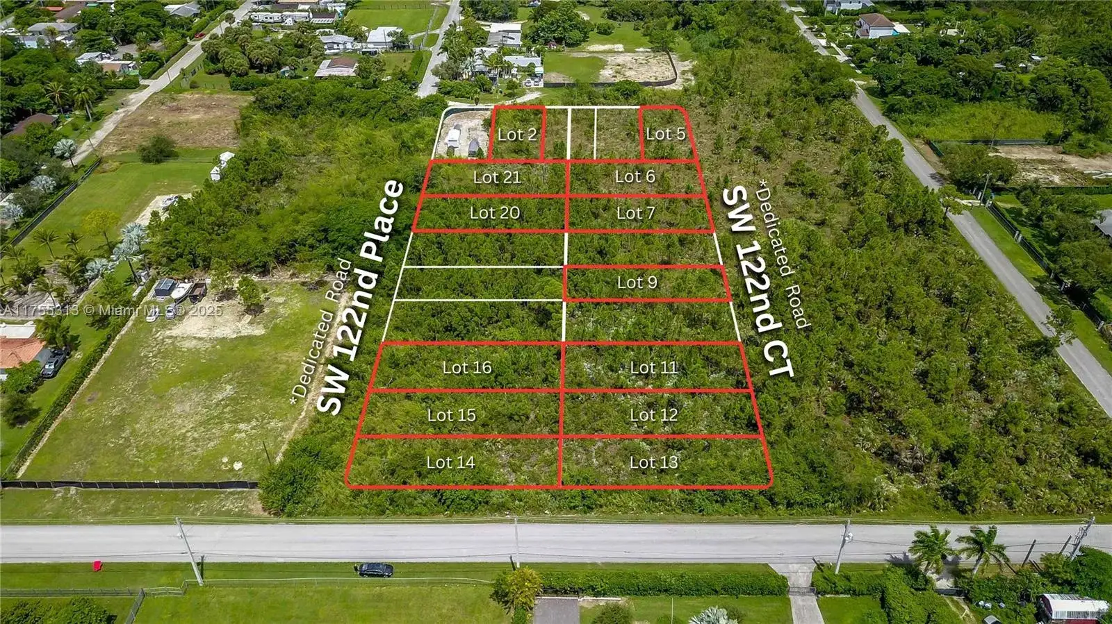 Commercial Land for sale at SW 232nd Street & 122nd Ave, Miami FL 33170