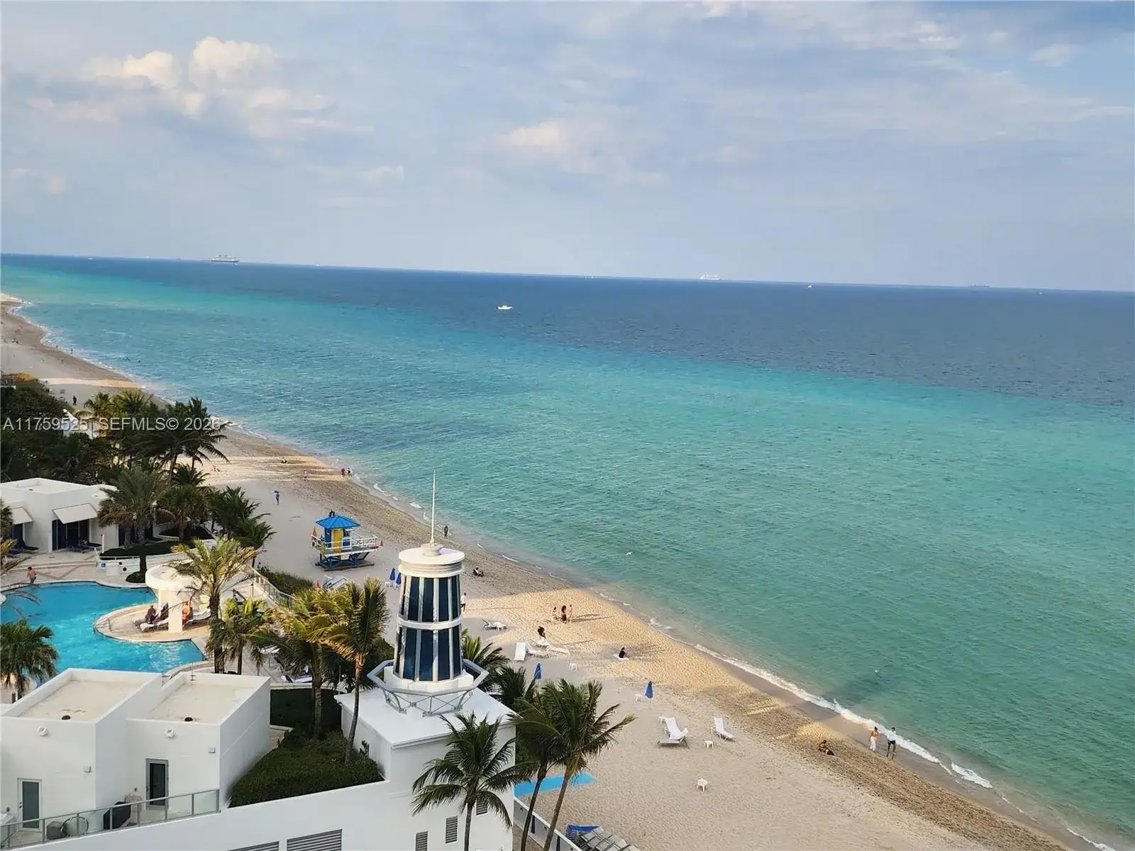 2 bedroom 2 bath Residential Lease for rent at 3505 S Ocean Dr # 1014, Hollywood FL 33019