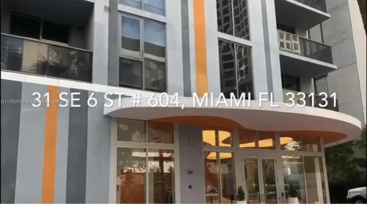 1 bedroom 1 bath Residential for sale at 31 SE 6th St # 604, Miami FL 33131