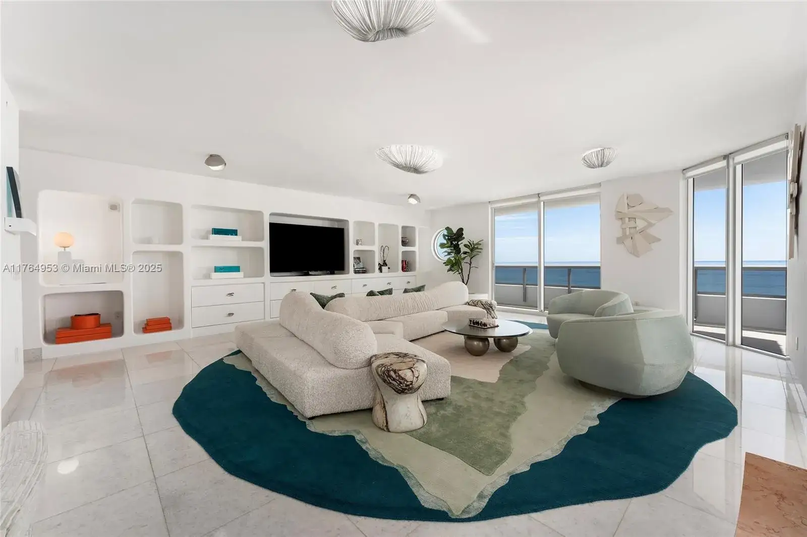 5 bedroom 6 bath Residential Lease for rent at 5801 Collins Ave # 1200, Miami Beach FL 33140