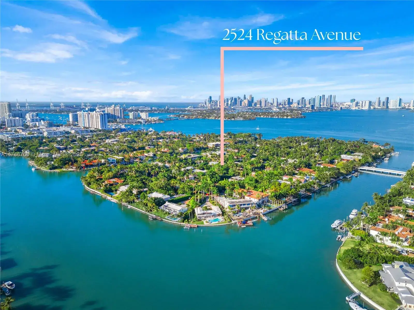 Land/Boat Docks for sale at 2524 Regatta Ave, Miami Beach FL 33140
