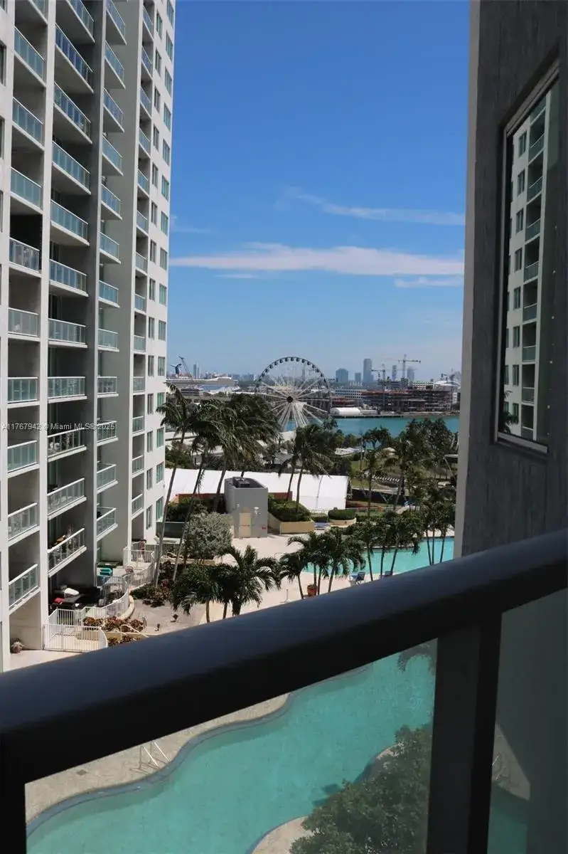 2 bedroom 2 bath Residential Lease for rent at 253 NE 2nd St # 1201, Miami FL 33132