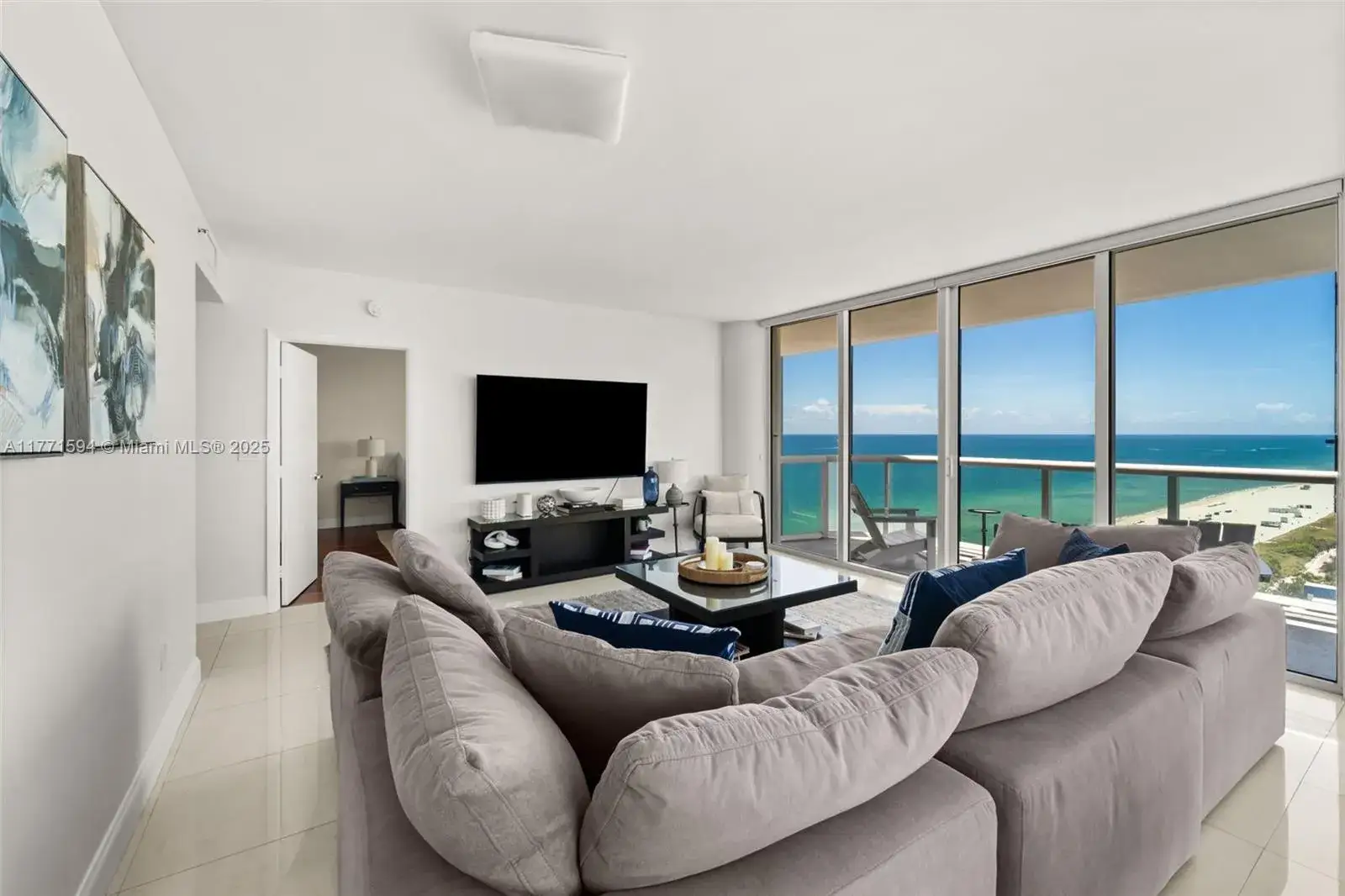 2 bedroom 2 bath Residential Lease for rent at 6365 Collins Ave # 2007, Miami Beach FL 33141