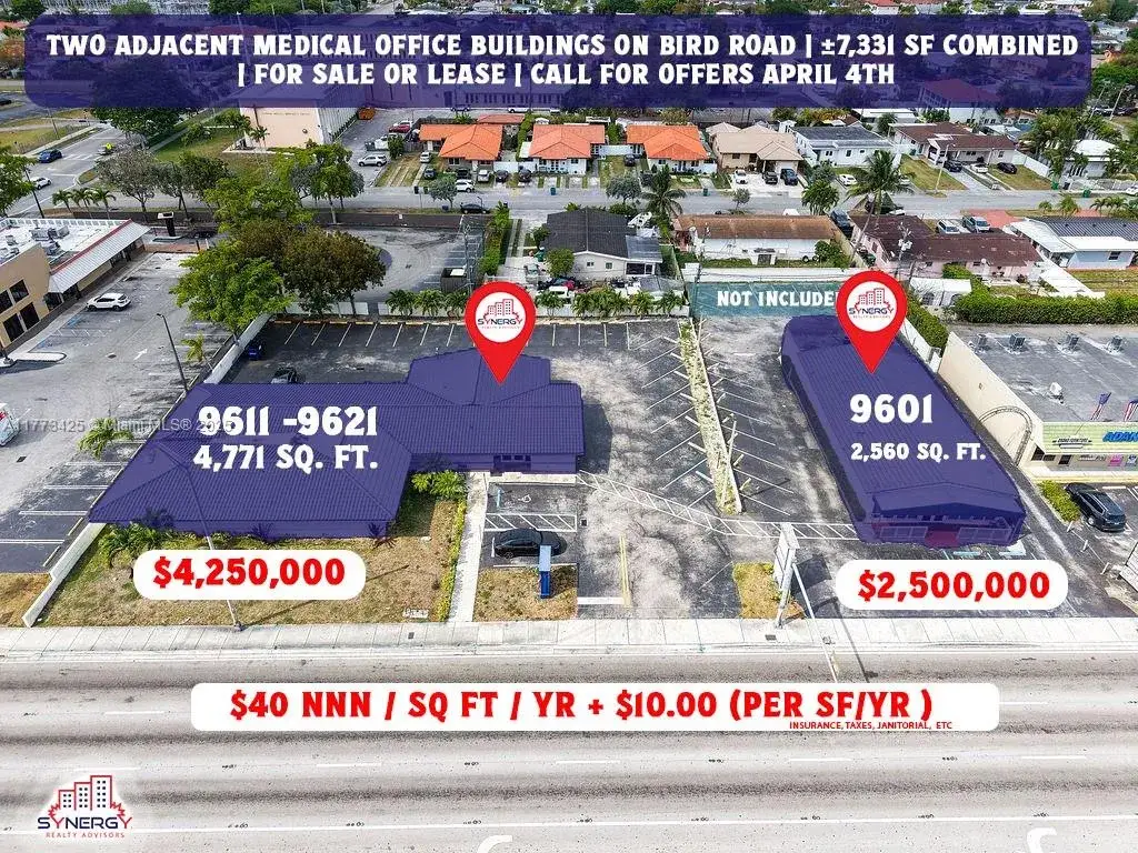 Commercial Sale for sale at 9601 SW 40th St, Miami FL 33165