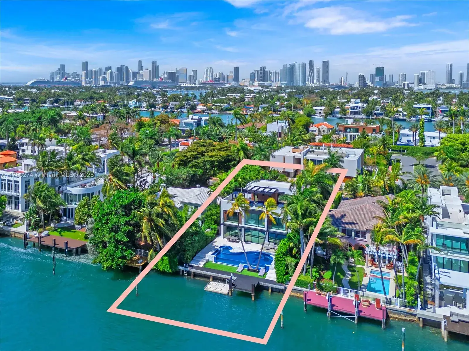 6 bedroom 6 bath Residential for sale at 247 E Rivo Alto Dr, Miami Beach FL 33139