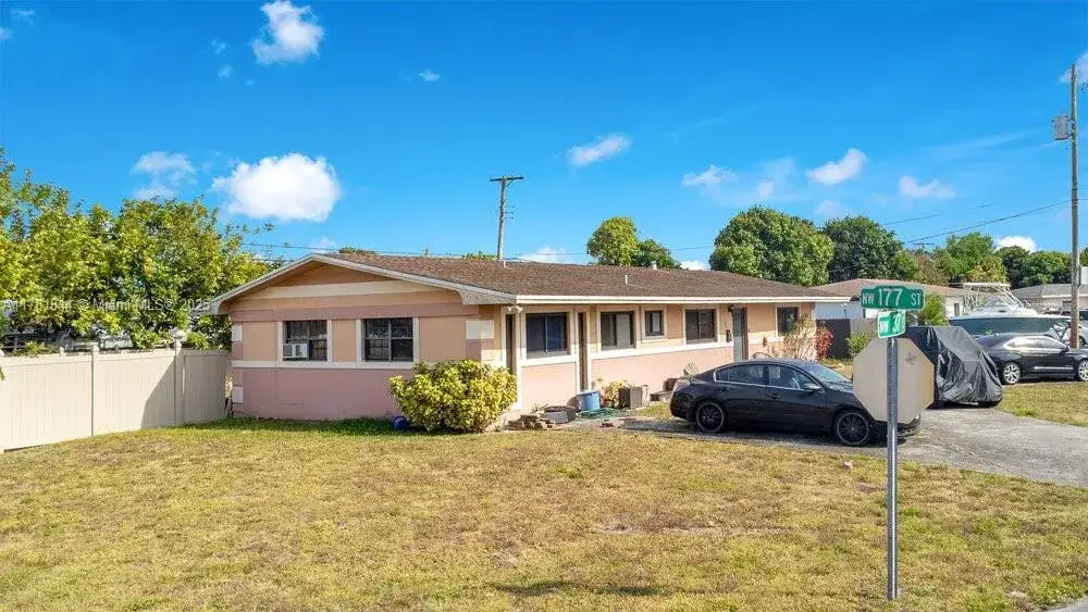 3 bedroom 2 bath Residential for sale at 17665 NW 37th Ct, Miami Gardens FL 33055