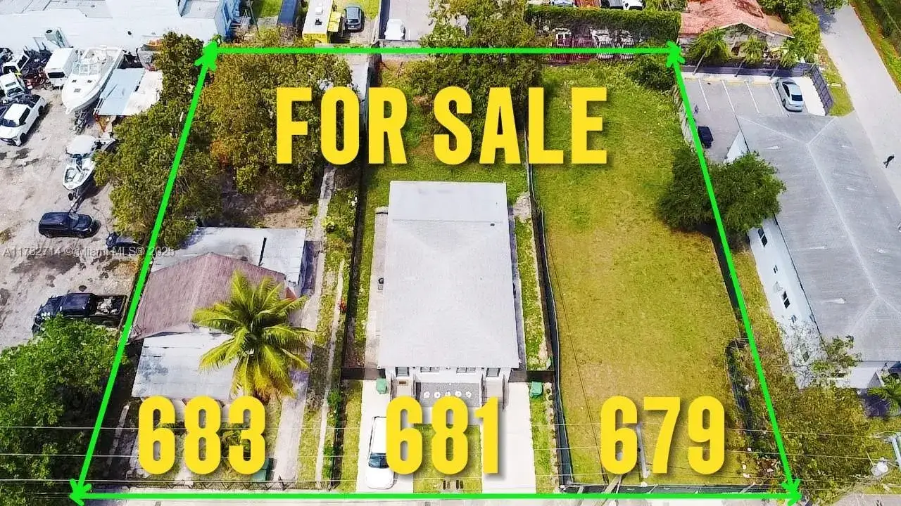 Commercial Sale for sale at 683 & 681 & 679 NW 30th St, Miami FL 33127