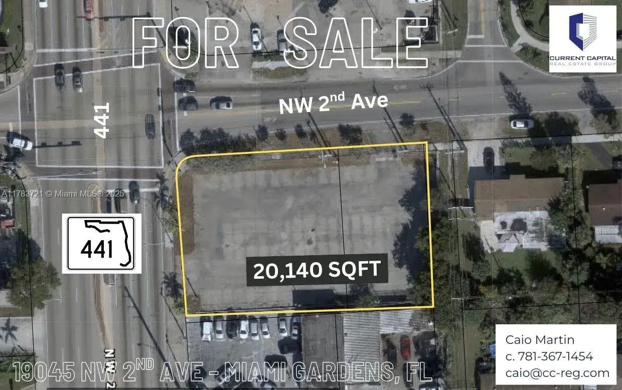 Commercial Land for sale at 19045 NW 2nd Ave, Miami Gardens FL 33169
