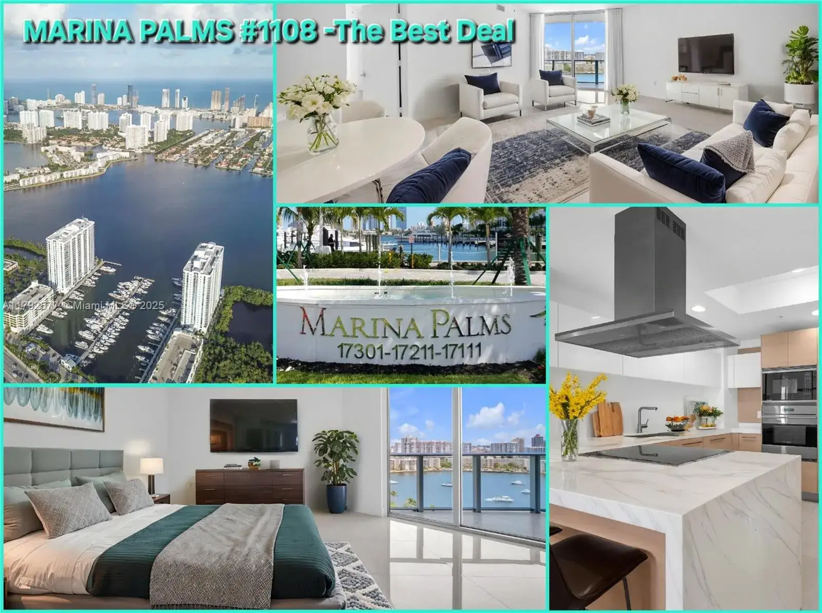 2 bedroom 3 bath Residential for sale at 17301 Biscayne Blvd # 1108, North Miami Beach FL 33160