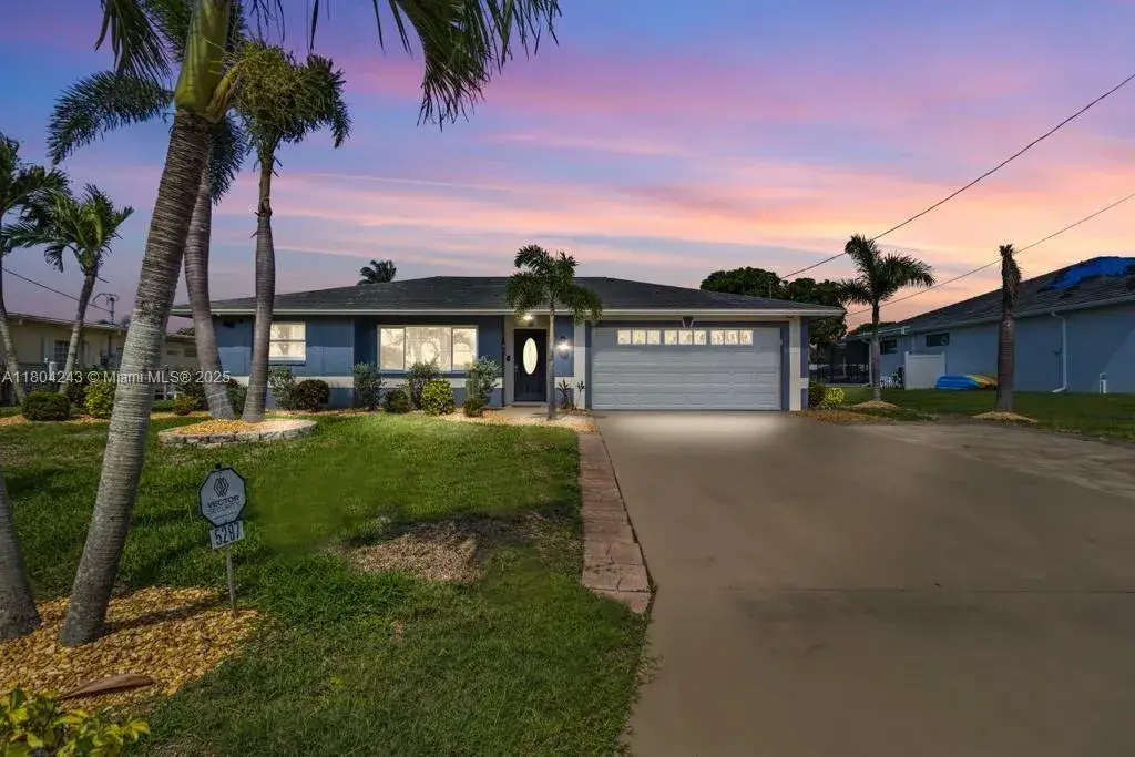 3 bedroom 2 bath Residential for sale at 5287 Tiffany Ct, Cape Coral FL 33904