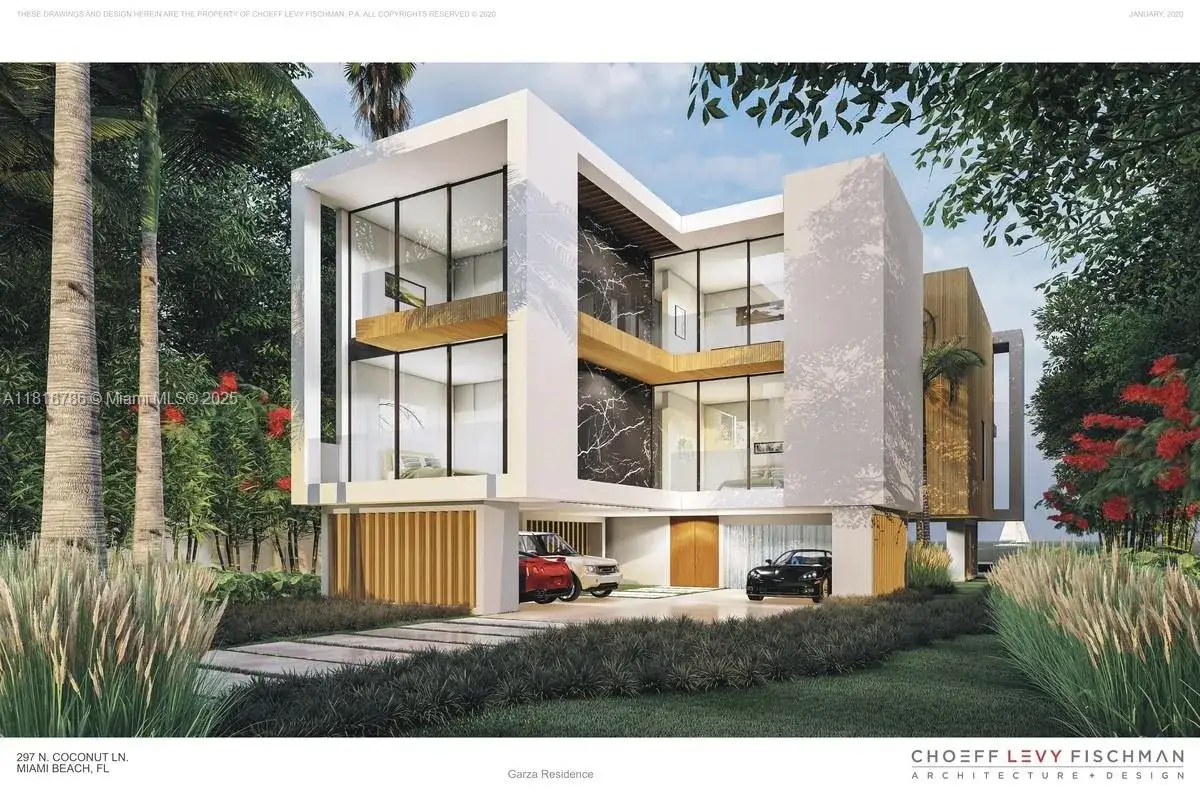 5 bedroom 5 bath Residential for sale at 297 N Coconut Ln, Miami Beach FL 33139