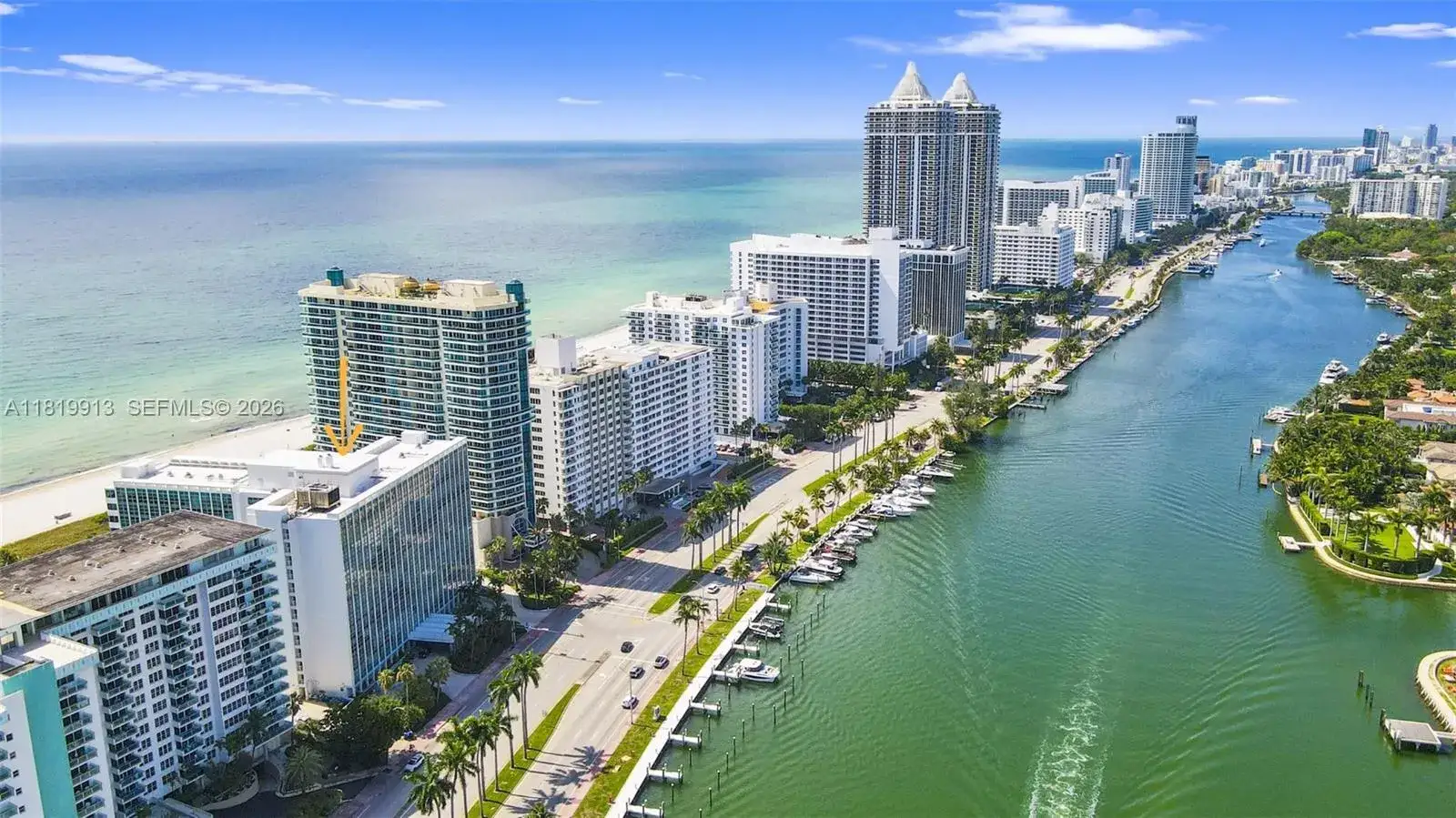 1 bedroom 2 bath Residential for sale at 5055 Collins Ave # 14H, Miami Beach FL 33140
