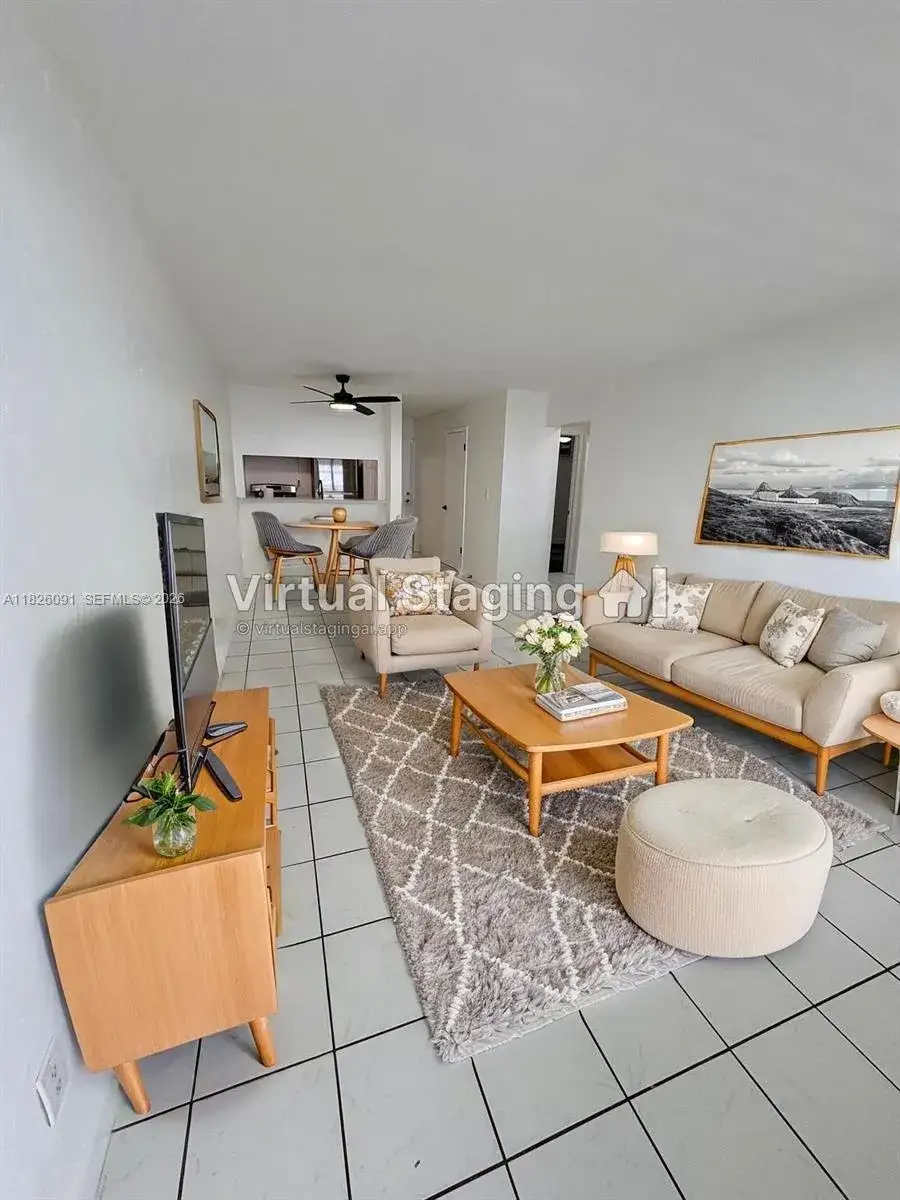 2 bedroom 1 bath Residential Lease for rent at 505 NE 30th St # 502, Miami FL 33137