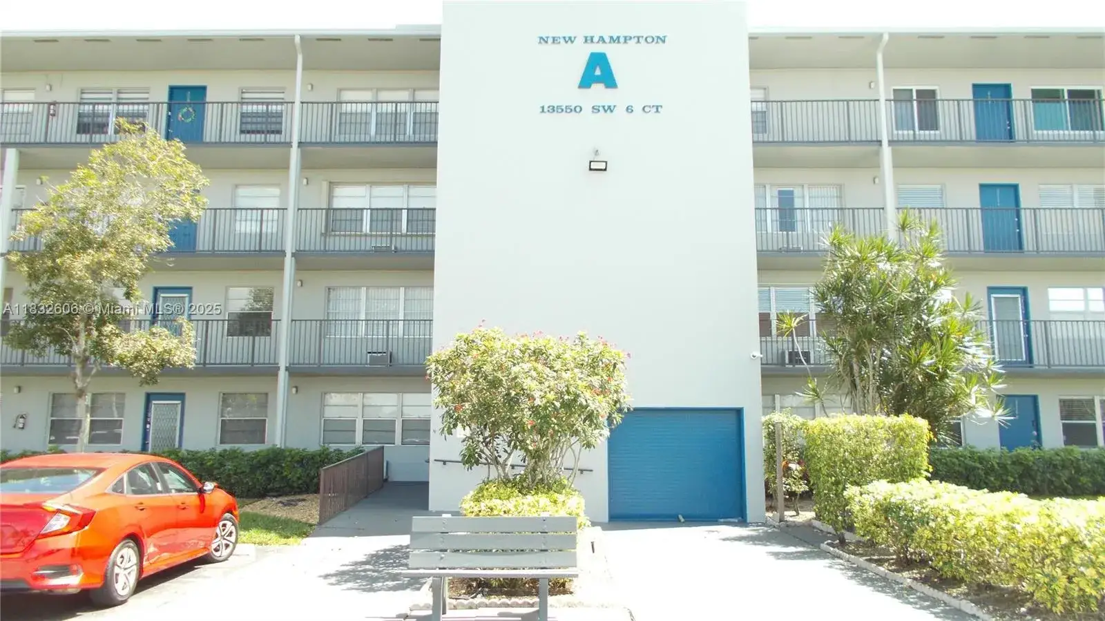 2 bedroom 1 bath Residential for sale at 13550 SW 6th Ct # 208A, Pembroke Pines FL 33027