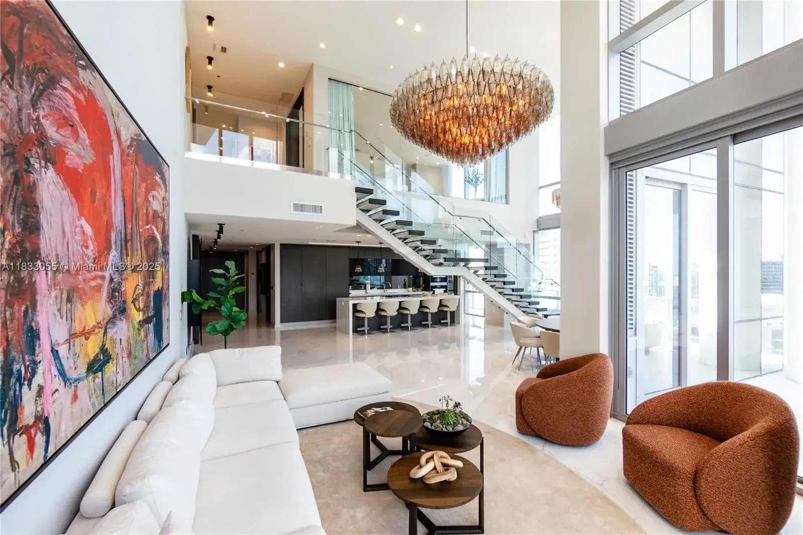 4 bedroom 5 bath Residential Lease for rent at 851 NE 1st Ave # 4611, Miami FL 33132