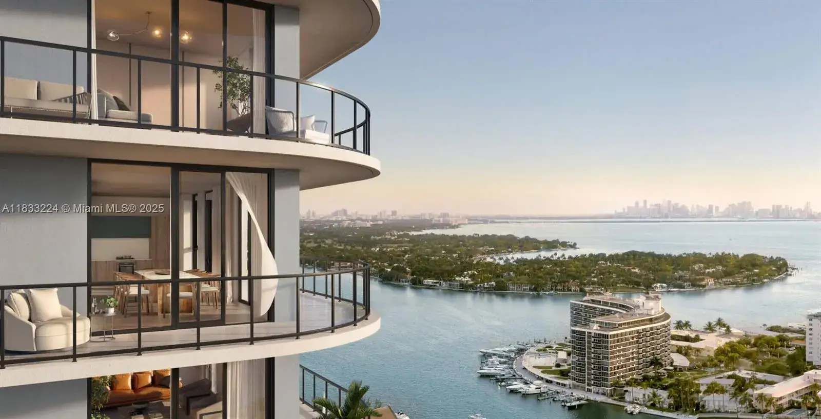 2 bedroom 2 bath Residential Lease for rent at 580 72 # 910, Miami Beach FL 331441