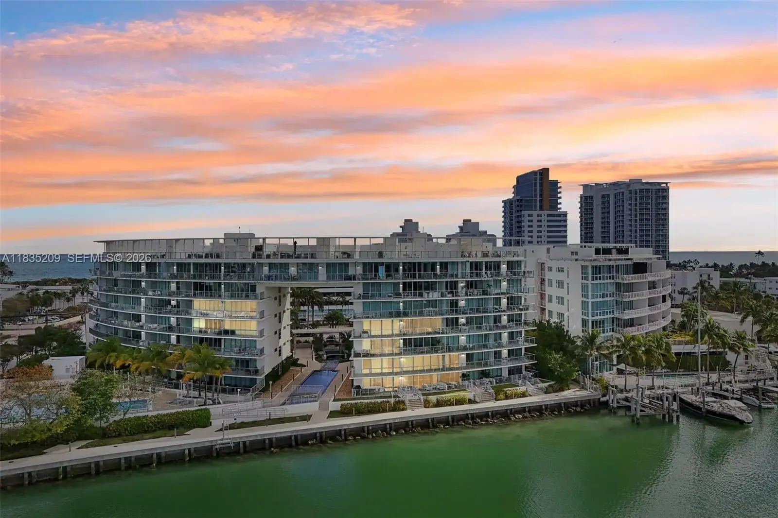 2 bedroom 2 bath Residential for sale at 6620 Indian Creek Dr # 607, Miami FL 33141
