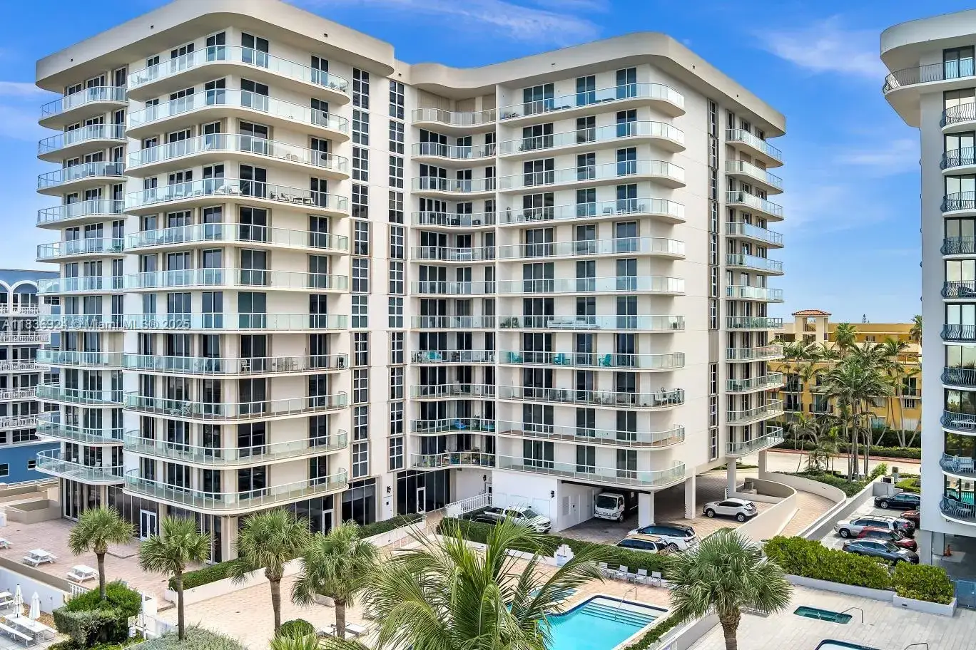 2 bedroom 2 bath Residential for sale at 8855 E Collins Ave # 2F, Surfside FL 33154