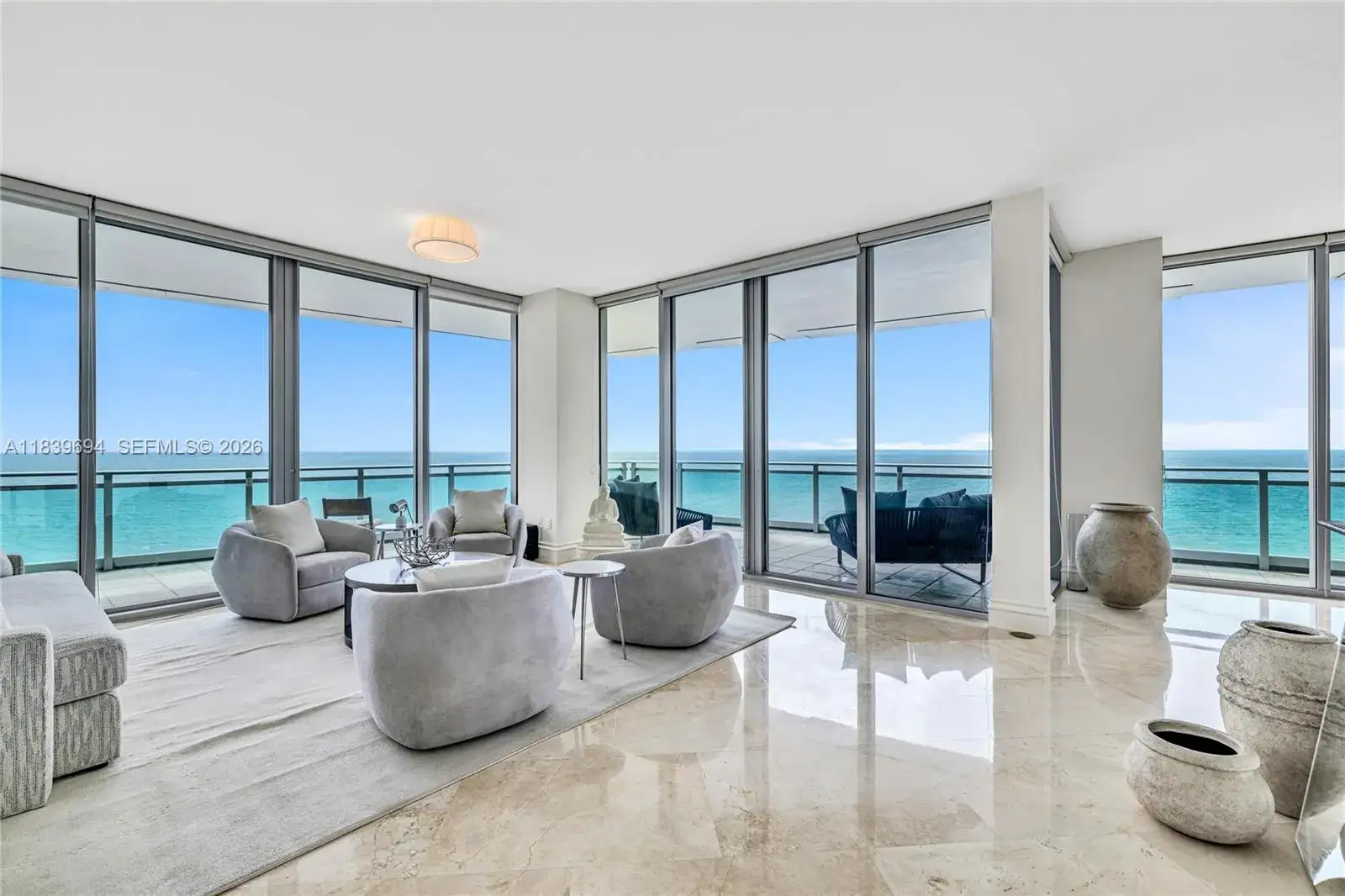 3 bedroom 3 bath Residential Lease for rent at 10295 Collins Ave # 1508, Bal Harbour FL 33154