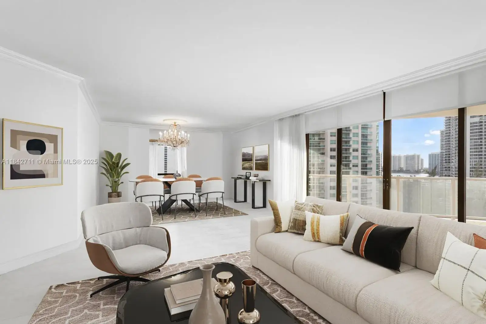 2 bedroom 2 bath Residential for sale at 19500 Turnberry Way # 9D, Aventura FL 33180