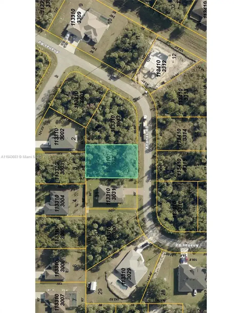 Land/Boat Docks for sale at Lot 32 Ananas Road, North Port FL 34288