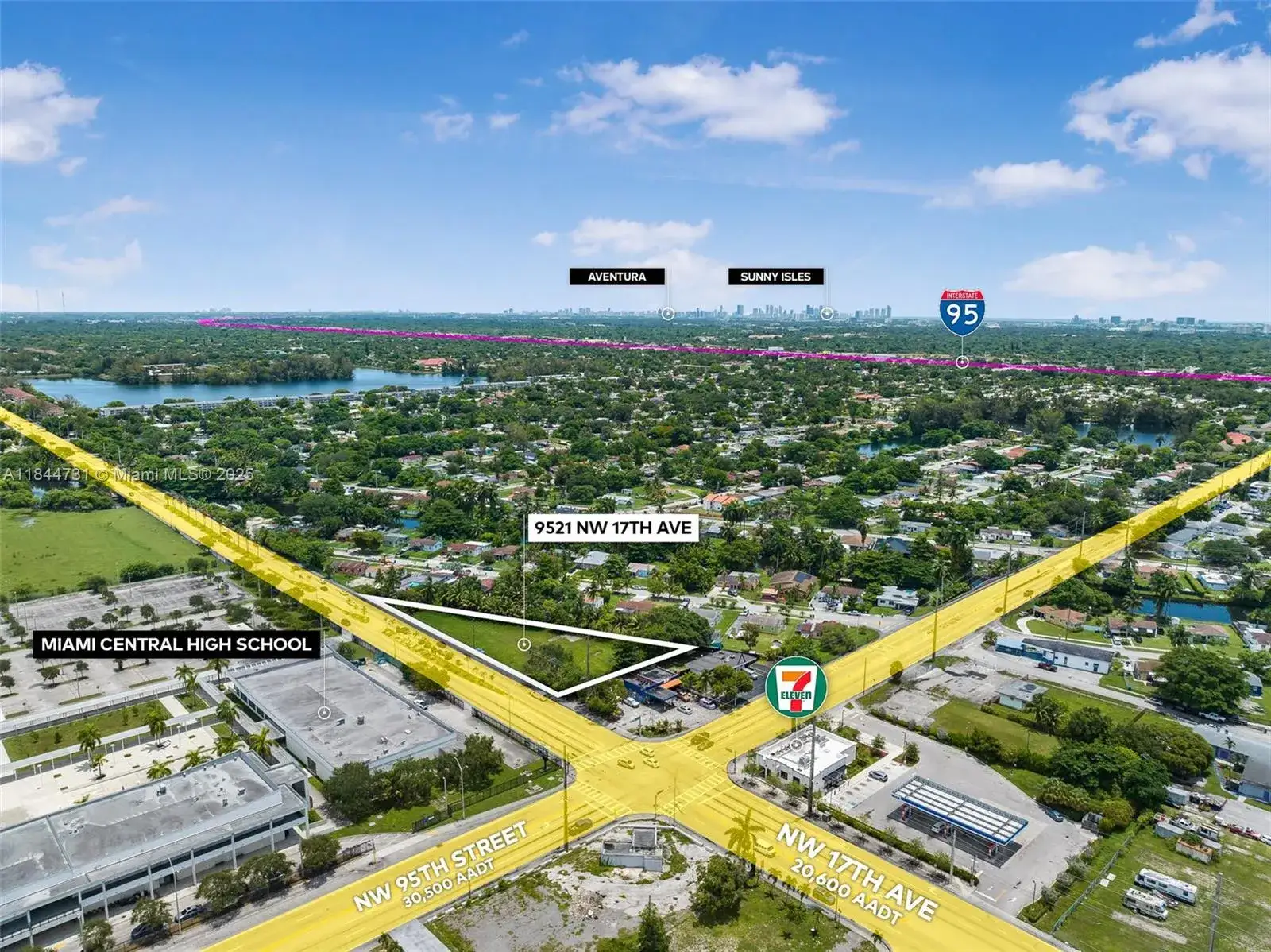 Commercial Land for sale at 9521 NW 17th Ave, Miami FL 33147
