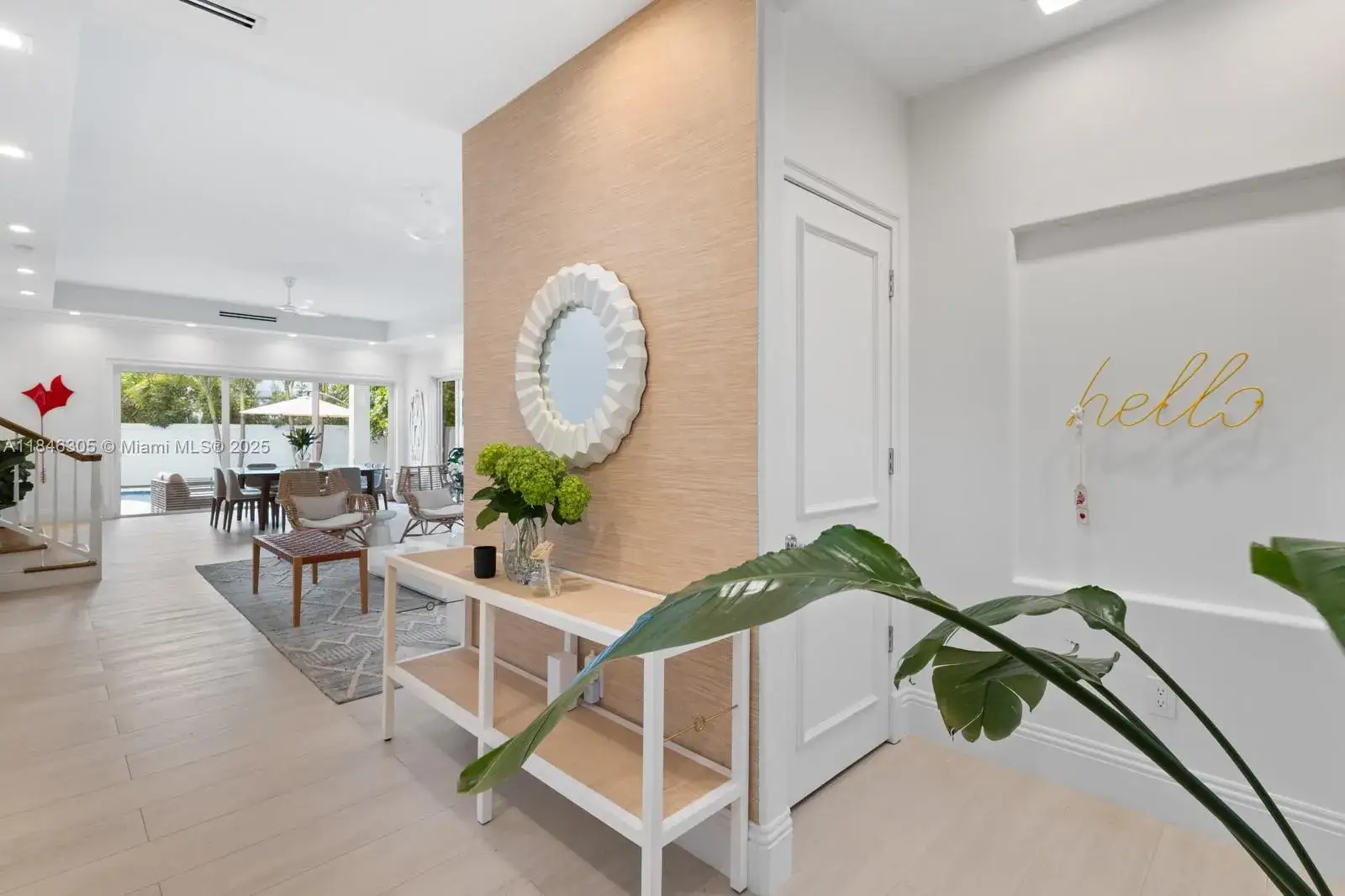 5 bedroom 6 bath Residential Lease for rent at 5 Coconut Lane, Key Biscayne FL 33149