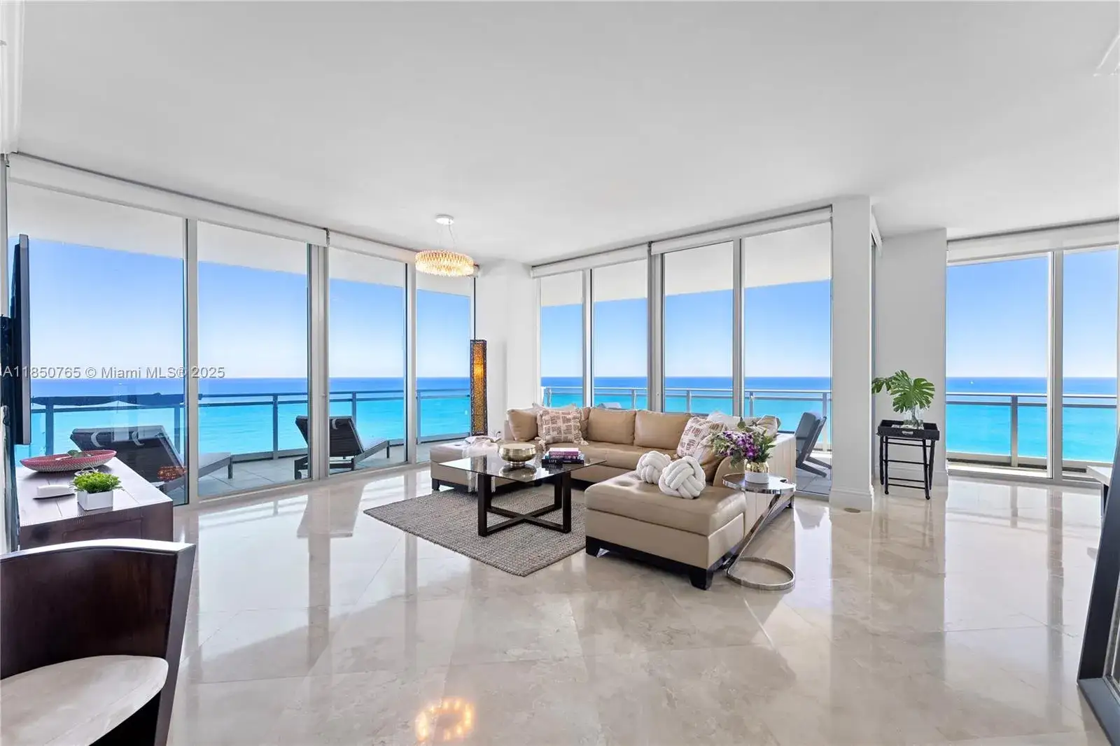 3 bedroom 3 bath Residential Lease for rent at 10295 Collins Ave # 1708, Bal Harbour FL 33154