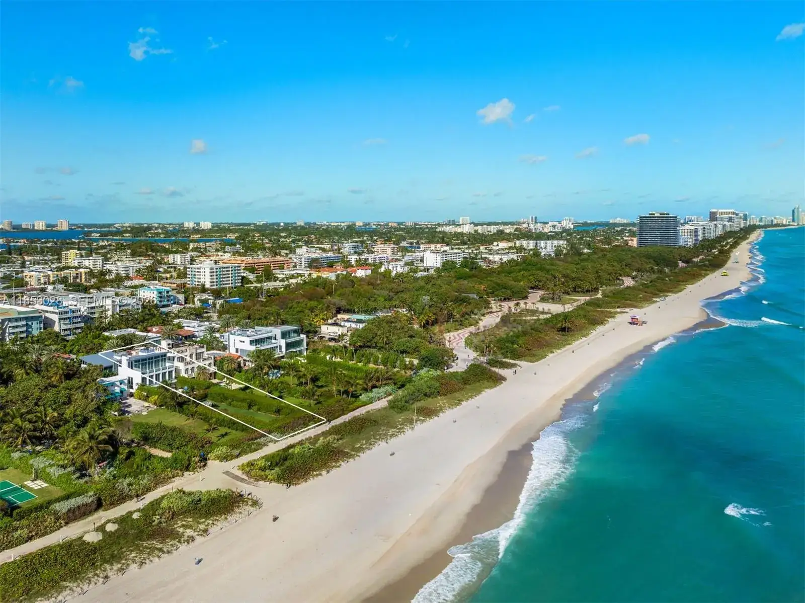 5 bedroom 6 bath Residential for sale at 7815 Atlantic Way, Miami Beach FL 33141
