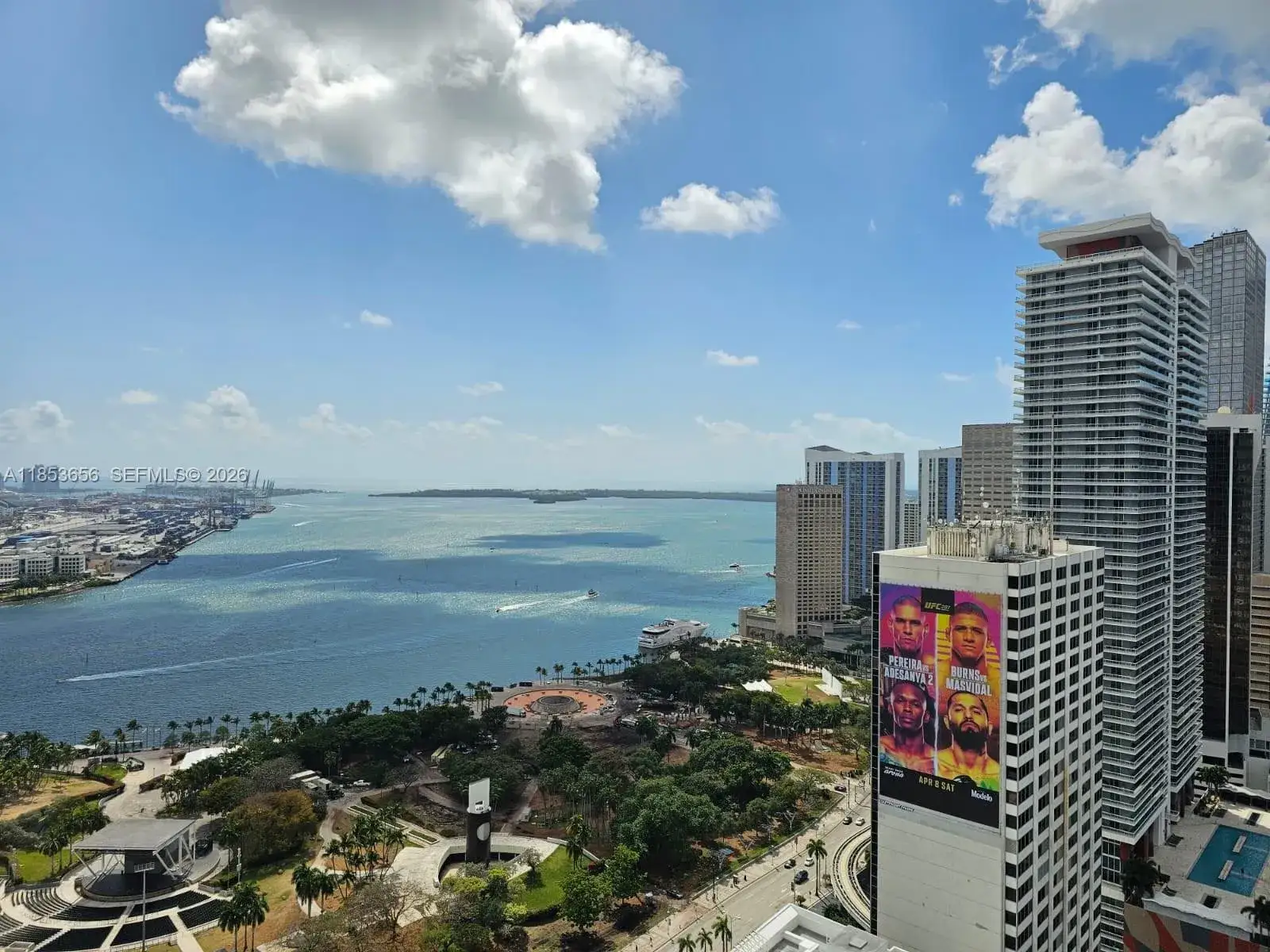 1 bath Residential for sale at 244 Biscayne Blvd # 3707, Miami FL 33132